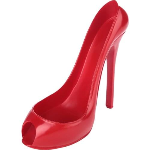 Innovative High Heel Shoe Wine Bottle Holder Storage Wine Rack Home Decor Kitchen Bar Tools Red Wine Storage Holder