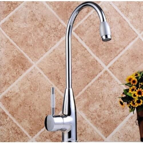 Best Promotion Polished chrome kithcen mixer tap with good quality zinc alloy kitchen sink mixer taps