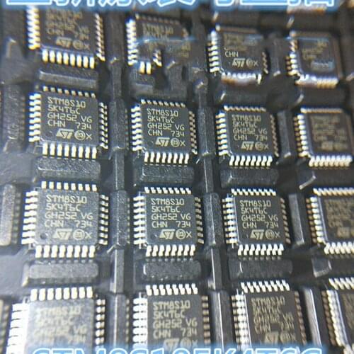 10pcs STM8S105K4T6C QFP32 MCU chip XP001I