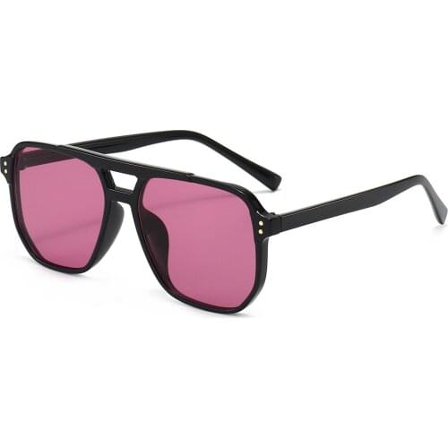 Fashion trend Sunglasses personality European and American model anchor casual Street Sunglasses