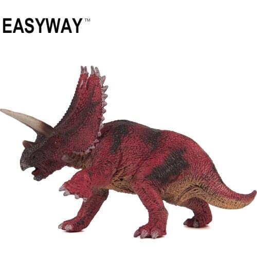 Mr.Froger Styracosaurus Model Toy Dinosaur Triceratops Classic Toys Children Animals cute Models Jurassic zoo Collection Gifts