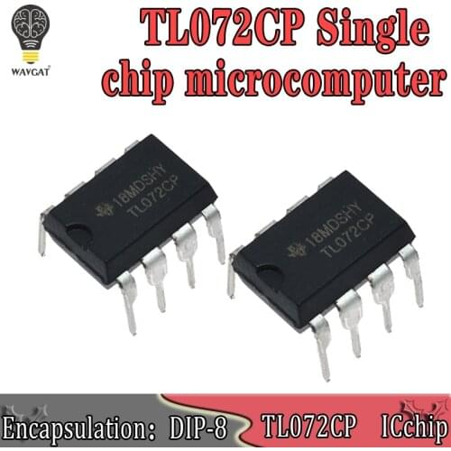 10PCS TL072CP DIP8 TL072 DIP TL072CN DIP-8 Operational Amplifiers Op Amps Dual Low Noise JFET new original