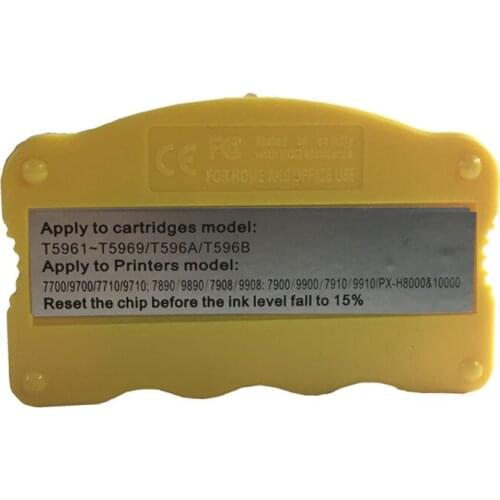 New Chip Resetter for Epson Stylus pro 7890 9890 7900 7910 9900 9910 7700 9700 10000 Printer Cartridge Resetter