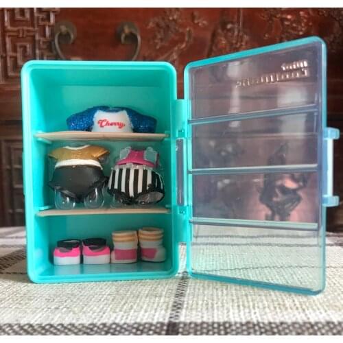 Original accessories Wardrobe, Grill, chair, blanket for OMG lols dolls blind bags action figure play house toys