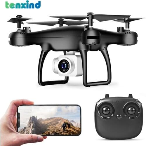 Drone 4k Profesional with Camera WIFI FPV RC Quadrocopter Drones Aerial Photography Ultra-Long Life Detachable Camera Dron Toy
