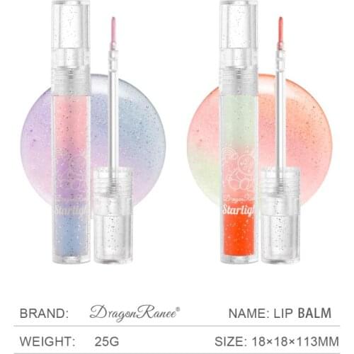 Transparent Lip Oil MoisturizerAnd Nourishing Lip Glaze Colorless Lip Gloss Waterproof Long-lasting Glossy Natural Lip Dew TSLM2