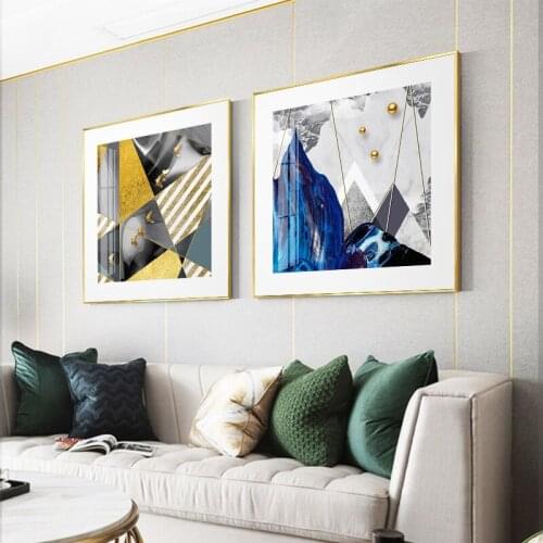 Modern Minimalist Living Room Decoration Painting Nordic Restaurant Wall Painting Light Luxury Porch Mural Bedroom Painting