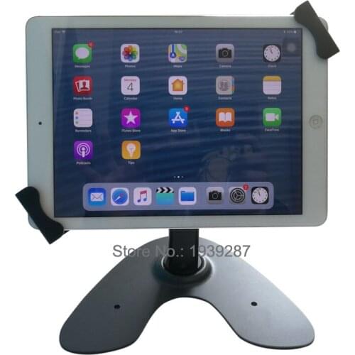 Tablet security rotation table stand mounting on desktop universal anti-theft lock holder for 7 to 13" tab for Samsung galaxy ta