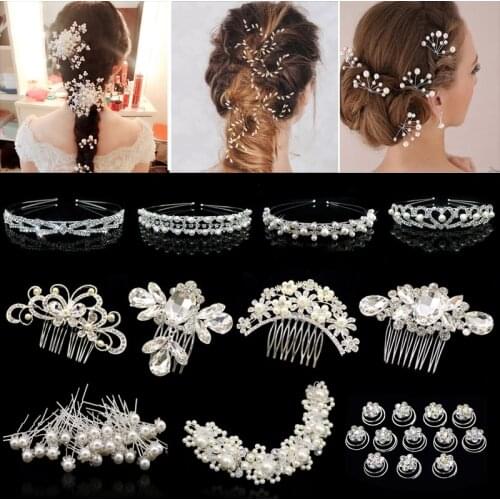 Hairpins Women Girls Accessories Hairstyles Wedding Bridal Hair Pins Bridesmaid Jewelry Hairwear Hair Clips Hair Barrette