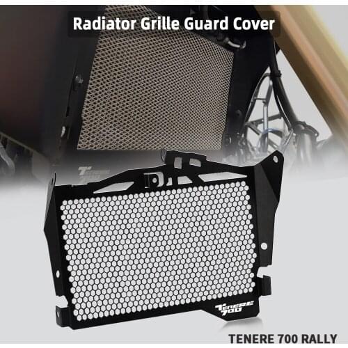 Motorbike Frame Protection Radiator Guard Accessories For YAMAHA Tenere 700 Rally 2019 2020 2021 Radiator Grille Protector Cover