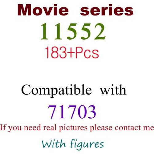 183Pcs 11552 Building Block Toy Hero Series 71703 Assembled Building Block Childrens Toy Gifts