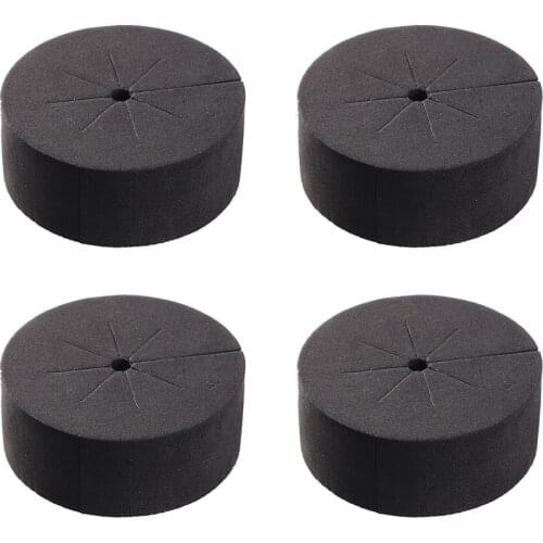 48*19mm Soilless Hydroponic Cultivation Seedling Sponge Garden Vegetables Germination Neoprene Inserts Sponge Clone Collar 20Pcs
