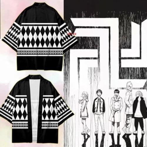 2021 Tokyo Revengers Cosplay Kimono T-shirt Hanagaki Takemichi Ken Ryuguji Haori Anime Tops Summer Tees