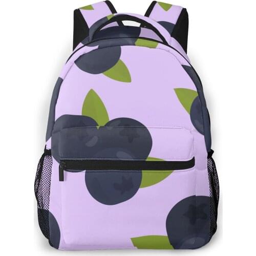 2021 Backpack Women Shoulder Bag Colorful Blueberry Fashion School Bag For Teenage Girl Backpacks Travel Bag