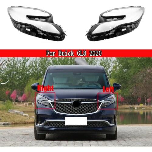 Car Front Headlight Lens Cover Lampshade Glass Lampcover Caps Headlamp Shell For 2020 Buick GL8