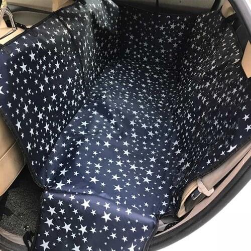 Pawstrip Pet Dog Car Seat Cover Waterproof Oxford Dog Cover Back Seat Protector Cat Dog Car Hammock Pet Dog Booster Car Basket