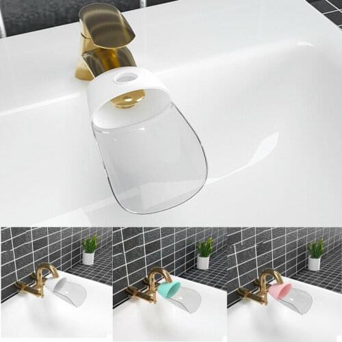 Fashion Silicone Kids Baby Adjustable Water Tap Faucet Extender Safety Protector Bathroom Sink Washing Hands Tools