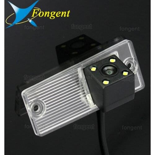 Fongent For Kia Sportage Vehicle Rear View Reverse Parking Car Head Back off up Wireless AV 2.5mm Jack Auto Camera HD Monitor
