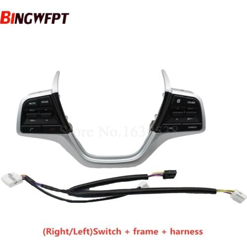 High quality Cruise Control Steering Wheel Bluetooth Buttons for Hyundai Elantra AD Solaris 1.6L 2017 2018 2019