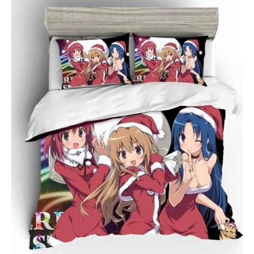 Cartoon Girls Pattern Bedding Set Duvets Colorful Home Textiles Bed Linen Set And Linen Sets Custom Bed Linen Gift For Kids