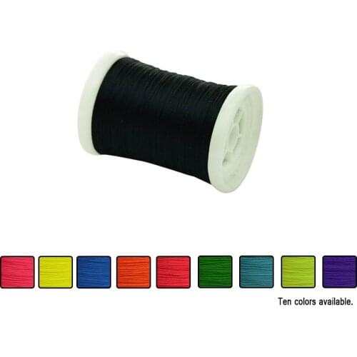 5pcs/lot 200M Rod Guide100DTying Thread NCP Braided wire Polyester Fiber Material Guide Ring Fasten Line Rod DIY Build Accessory