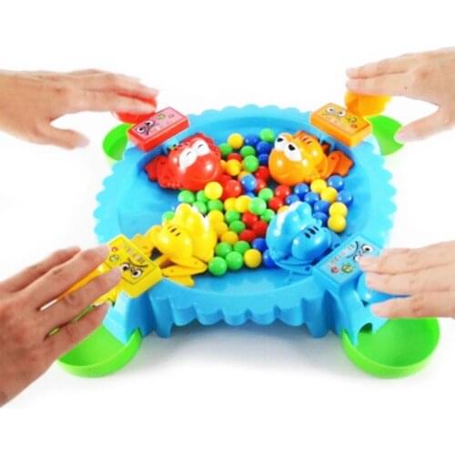New Eat Ball Frog Board Game Multiplayer Competitive Race Interactive Toy Play with Friends Educational Stickers Gift for Kids