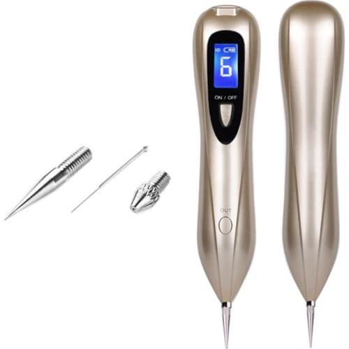 New Beauty Mole Removal Sweep Spot Pen Electric Ion Wart Tag Tattoo Remove Spots Speckle Nevus Mloe Freckle Pen Beauty Device