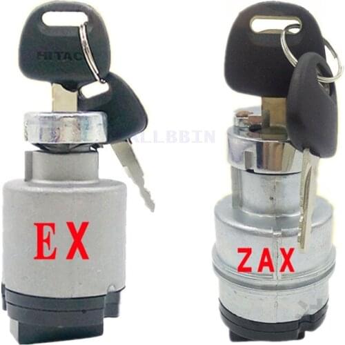 For HITACHI ZX/EX120/200/240-2-3-5-6 Excavator start ignition switch electric door lock excavator accessories