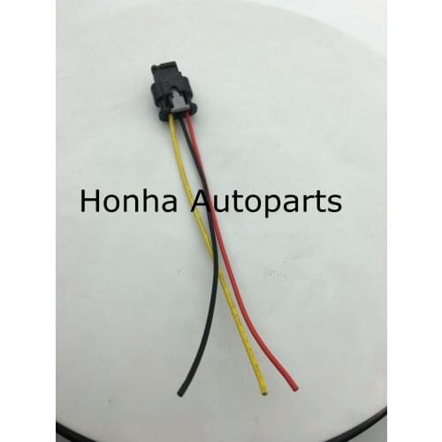 3C0973203 Flat Housing Connector Plug 3-pin Wiring Harness