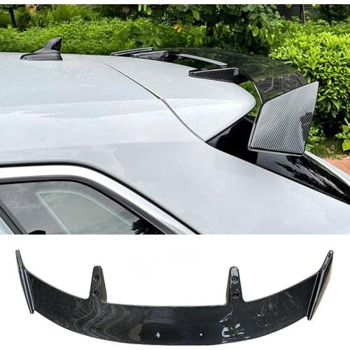 Suitable For Audi A3 Spoiler ABS Material Rear Trunk Accessories Black Body Refit Q2 Q3 Q5 Q7 Racing Spoiler Top Wing