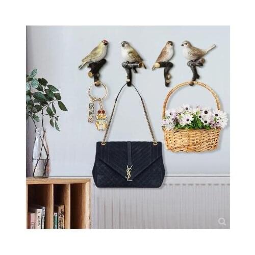 Hanging key, wall hanging bird, wall decoration hook