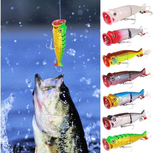 10CM fishing lure 3D realistic artificial plastic lure solid hook model Freshwater bass fishing