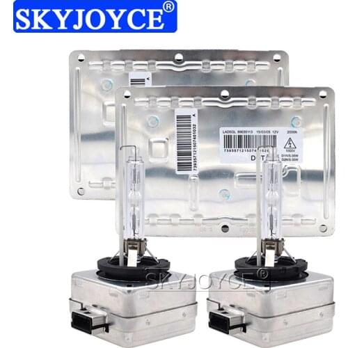 SKYJOYCE OEM 30796959 D1S Xenon Ballast LAD5GL 4-Pin 35W HID Headlight Kit Car Light Xenon D1R Auto Headlamp 6000K 4300K 8000K