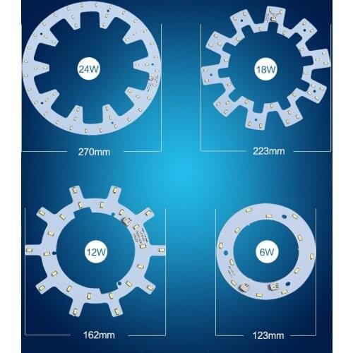 LED Ceiling lamp modification lamp core dimmer patch circular light source accessories