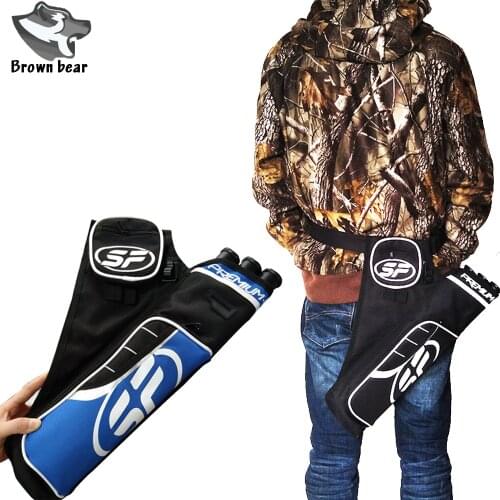 3 Tubes SF Quiver Adjustable Belt Arrow Quiver Arrow Bag Holder For Archery Hunting Recurve or Compound Bow