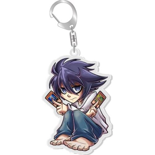 3Kinds 5pcs/Set Death Note Yagami Light L·Lawliet Ryuk PVC Pendant Figure Key Chain