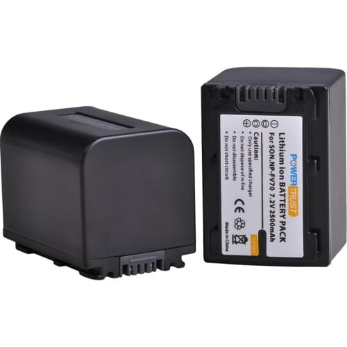 2500mAh NP-FV70 NP FV70 NPFV70 Battery for Sony HDR-CX190 HDR-CX200 HDR-CX210 HDR-CX220 HDR-CX230 HDR-CX260V HDR-CX290 HDRCX380