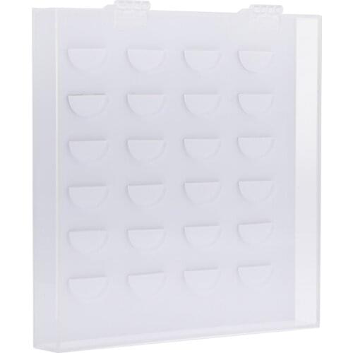 Acrylic False Eyelashes Display Box Make Up Storage Case Organizer