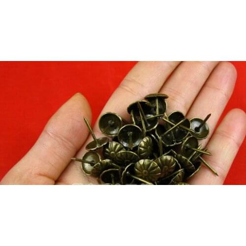 A02 Hardware accessories Bubble nails Vintage Upholstery nails Upholstery tacks Decorative tacks 19*15mm