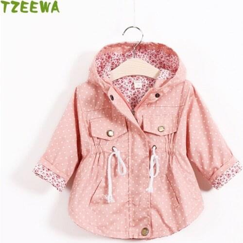Fashion Infantil Menina Girl Coat Hoodie Children Jackets For Girls Kids Coat Spring Autumn Candy Color Sunscreen Kids Clothing
