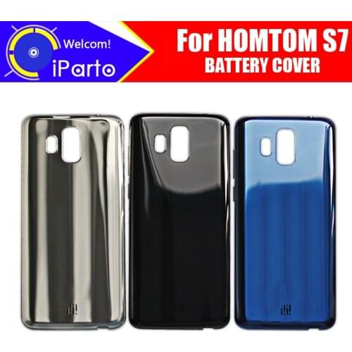 HOMTOM S7 Battery Cover 100% Original New Durable Back Case Mobile Phone Accessory for S7