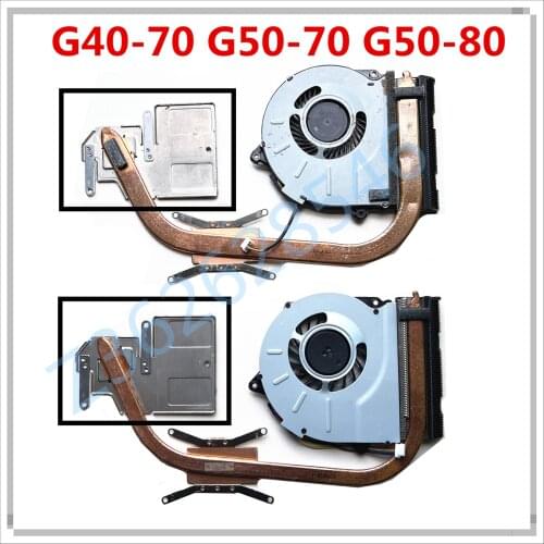 NEW Original Laptop CPU HeatSink cooling For lenovo G40-70 G50-70 G50-80 AT0TI0010S0 AT0TI0020S0 AT0TJ0020F0 AT0TH0010S0