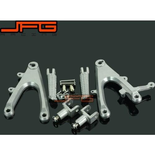 Footrests Front Foot Pegs Pedals Rest Footpegs For YAMAHA YZF R1 YZF-R1 2004-2006 2004 2005 2006 Motorcycle