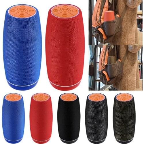Portable TG108 Fabric Wireless Bluetooth Speaker 3D Stereo Sounds Surround Sports Player Designed Safe Loudspeaker Long Standby