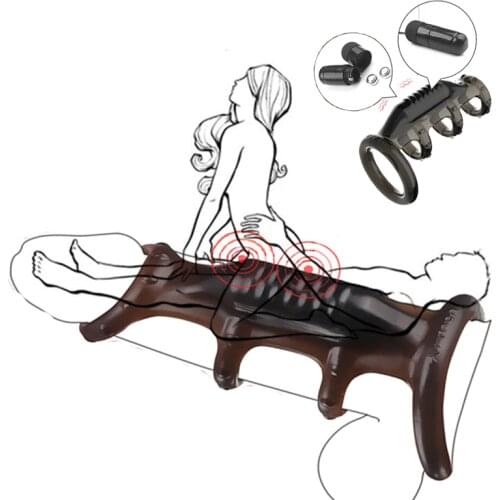 Silicone Durable Penis Ring Adult Men Ejaculation Delay Cock Rubber Rings Penis Enlargement Sex Toys For Male Vibator Sex Shop