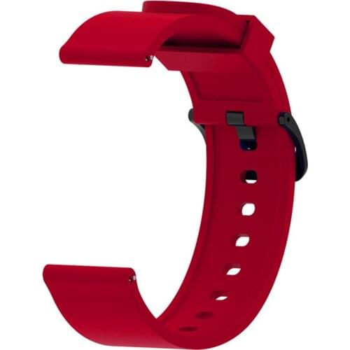 Silicone strap for Samsung Galaxy 42mm Active Sport Gear S2 Classic Smart watch bracelet 20mm wrist band for Huami Amazfit Bip