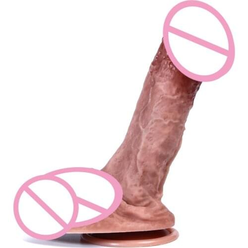 Super Flexible Realistic Dildo Gay Big Dildo Silicone Anal Plug Butt Plug Erotic Penis With Suction Cup Adult Sex Toys For Women