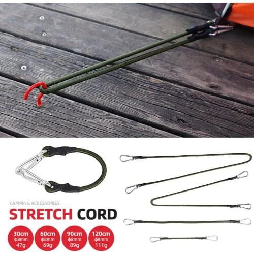 Outdoor Tent Elastic Rope Durable Convenient Cord Band Belt Drawstring Multi For Fixed Tents & Bundled Sundries And Household