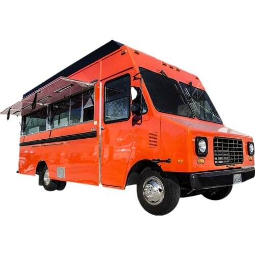 Outdoor Food Truck Trailer Electric Catering Kitchen Mobile Hot Dog Bubble Tea Coffee Cart For Sale Customizable