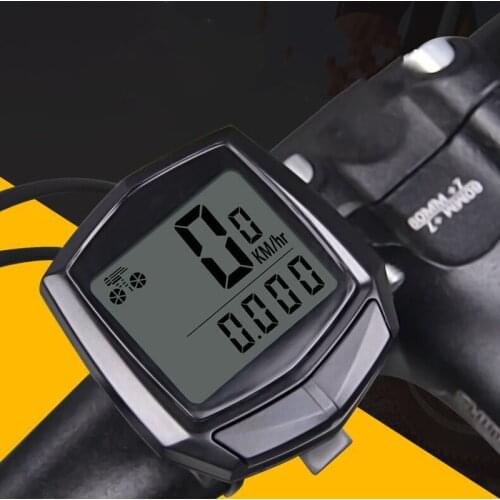 1PCS Waterproof Wired Digital Bike Ride Speedometer Odometer Bicycle Cycling Speed Counter Code Table Bicycle Accessories Gift